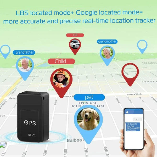 Mini GPS Localizador y Rastreo de Vehículos En Tiempo Real