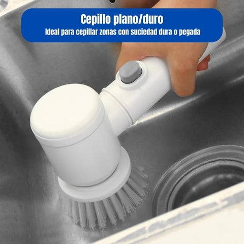 Despídete del Lavado Manual de Platos: Cepillo Eléctrico para una Limpieza Sin Esfuerzo
